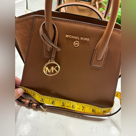 Michael Kors Leather Top Zip Satchel - Picture 6 of 7